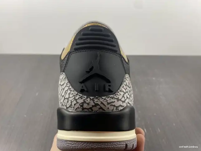Air WMNS Jordan Gold CK9246-067 Black 3 0513